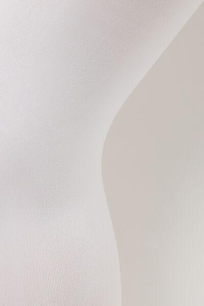 50 Deniers Soft Touch Tights, White, Kids Girls, , large image number 2
