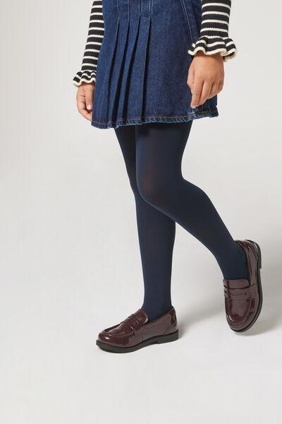 50 Denier Soft Touch Tights, Kids Girls, 016 - Navy, , medium