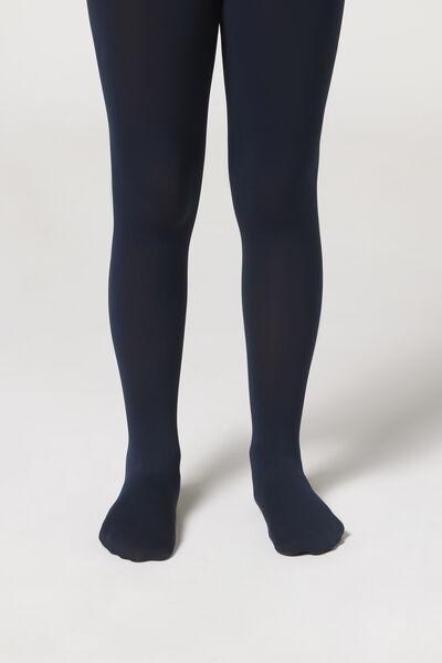 50 Denier Soft Touch Tights, Kids Girls, 016 - Navy, , large image number 1