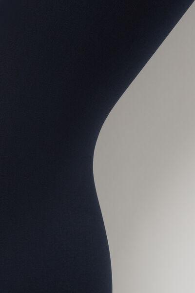 50 Denier Soft Touch Tights, Kids Girls, 016 - Navy, , large image number 2