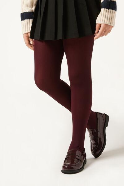 50 Denier Soft Touch Tights, Kids Girls, Purple, , medium