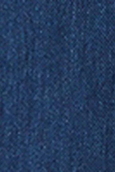 Blue Denim Thermal Leggings, Kids Girls, Blue Denim, large image number 7