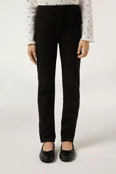 بنطلون جينز أسود حراري ، بناتي, Black Denim, large image number 3