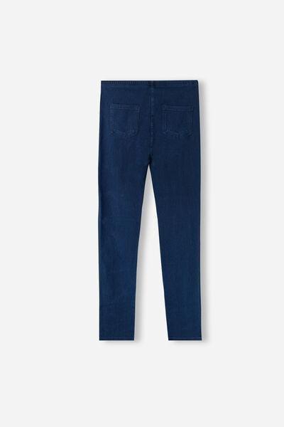 Blue Denim Jeggings, , large image number 1