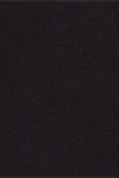 Black Thermal Leggings, Kids Girls, Black, large image number 6