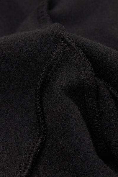 طماق حراري جلد أسود، للبنات, Black, large image number 5