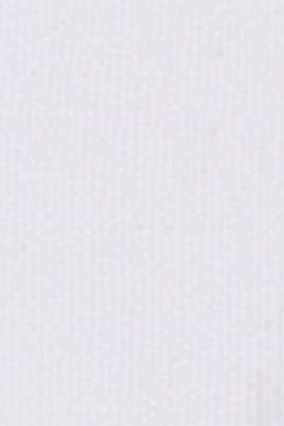 White Breathable Long Cotton Socks, Kids Unisex, White, large image number 2