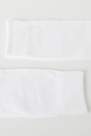 Calzedonia - White Breathable Cotton Long Socks, Kids Girls