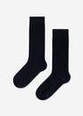Calzedonia - Blue Breathable Cotton Long Socks, Kids Girl