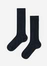 Calzedonia - Denim Blue Blend Light Cotton Long Socks, Kids Girl