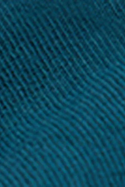 Blue Trim Detail Short Socks, 5501_608D, large image number 2