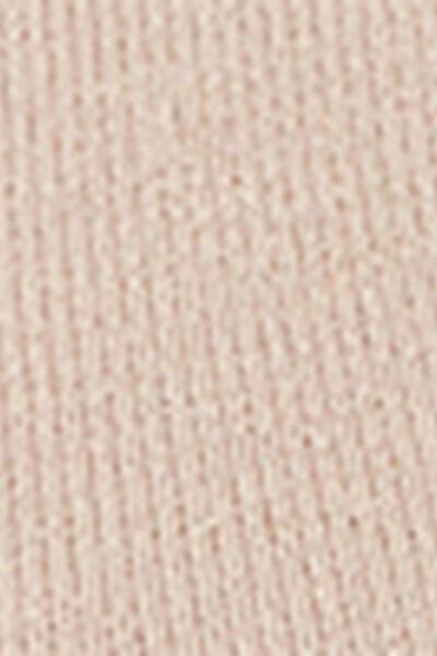 Beige Trim Detail Short Socks, 5501_9985, large image number 2