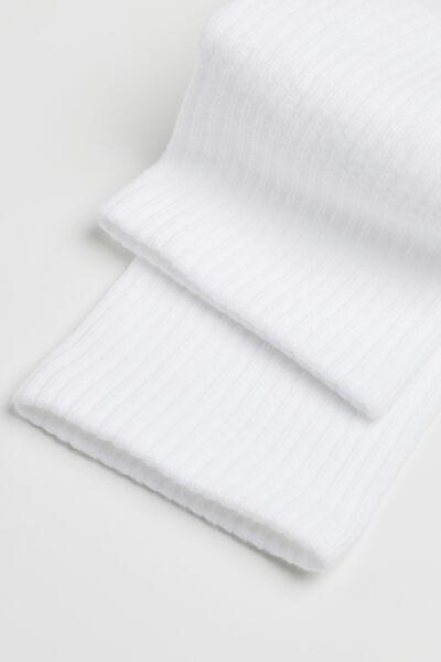 White Short Sport Socks, Women - One-Size, , large image number 1