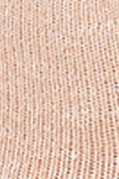 Beige Seamless Short Socks, No Colour, medium