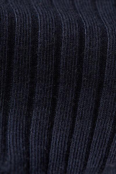 Navy Short Cashmere Socks, Blue, large image number 1