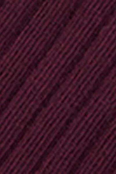 Burgundy Short Cashmere Socks, 5501_174D, large image number 2
