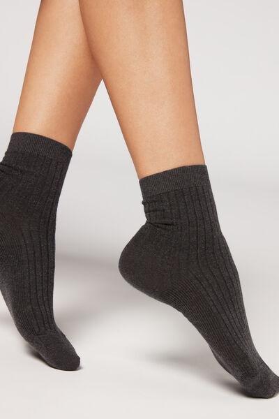 Calzedonia - Grey Cashmere Short Socks