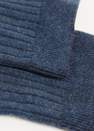 Calzedonia - Dark Denim Blue Short Socks With Cashmere ,Women
