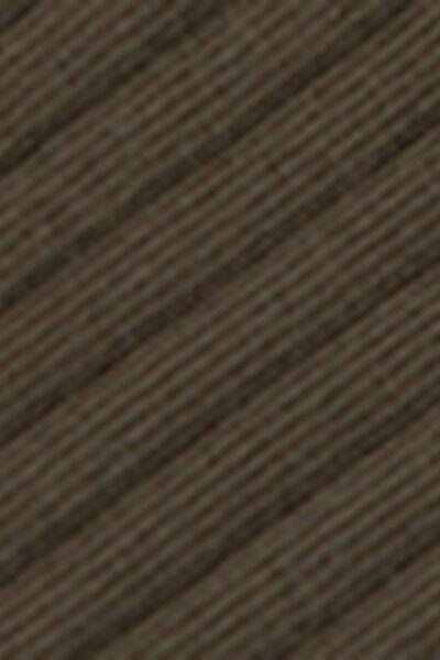Green Ribbed Short Cotton Socks, 5501_441D, large image number 3