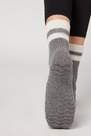 Calzedonia - Mid Grey Blend Non-Slip Socks, Women