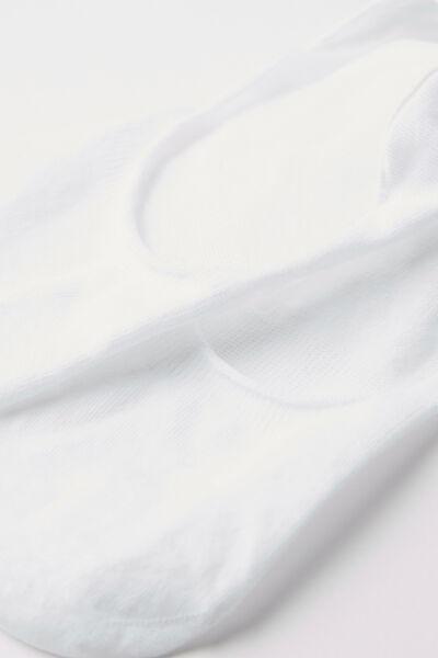 White Invisible Socks, , large image number 2