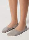 Calzedonia - Grey Blend Cotton Invisible Socks, Unisex