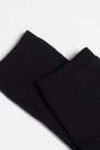 Calzedonia - Black Short Cotton Thermal Socks, Women