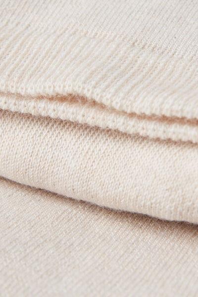 Calzedonia Natural Vanilla Short Cotton Thermal Socks