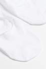 Calzedonia - White Cotton Invisible Socks, Unisex