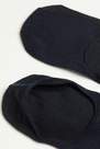 Calzedonia - Blue Cotton Invisible Socks, Unisex