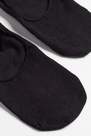 Calzedonia - جوارب قطن سوداء غير مرئية للجنسين