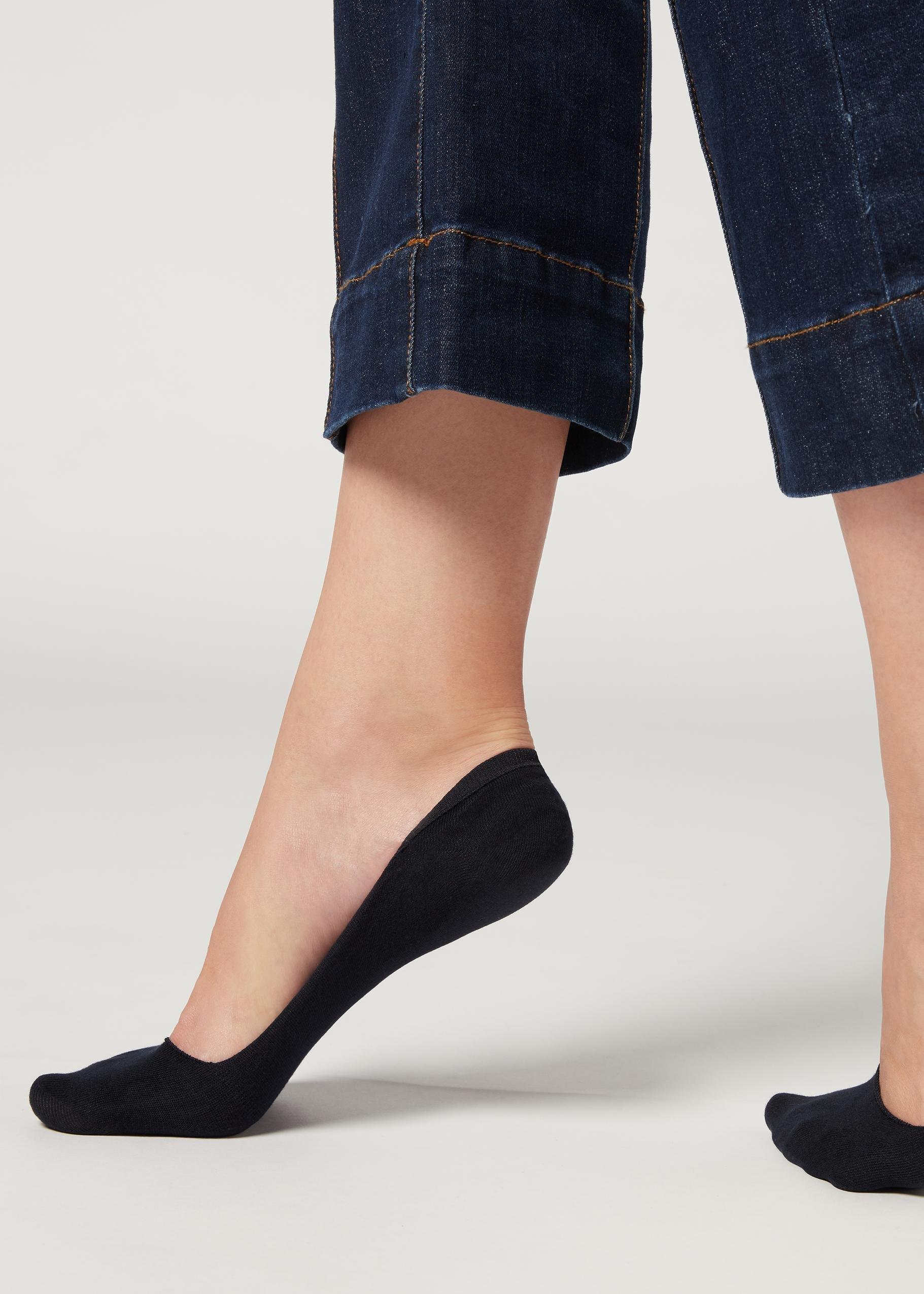 Women's Side Cut Invisible Socks - Calzedonia