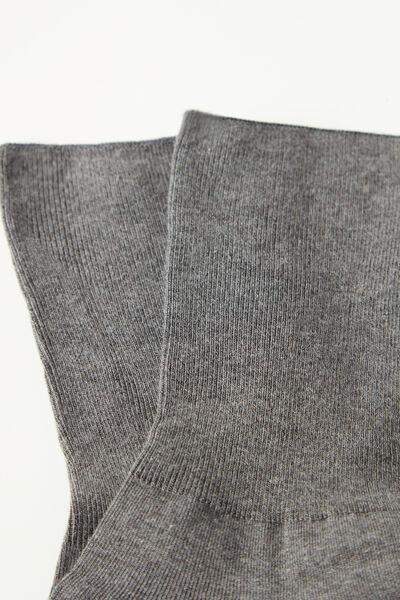 Grey Blend Short Socks, , large image number 2
