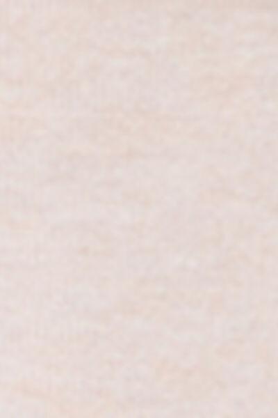 Beige Non-Elastic Cotton Ankle Socks, 5501_155D, large image number 3