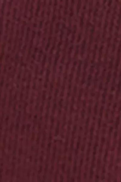 Burgundy Ankle Socks, 5501_174D, large image number 2
