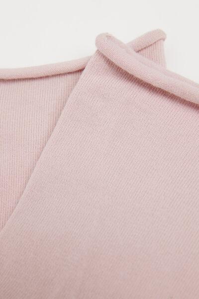 Pink Non-Elastic Ankle Socks, , large image number 1