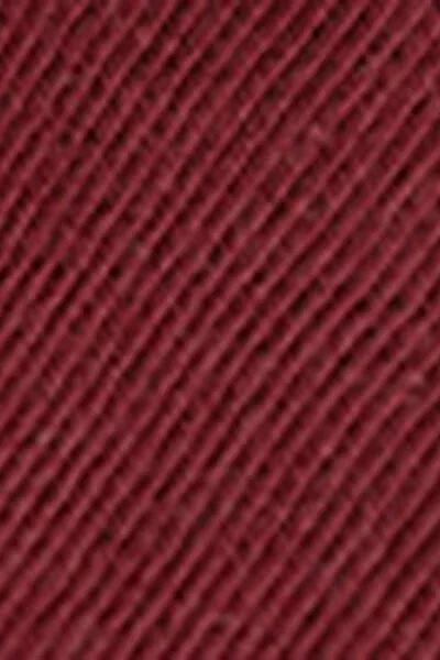 Red Non-Elastic Cotton Ankle Socks, 5501_612D, large image number 2