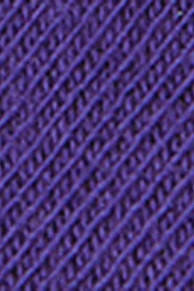 Purple Non-Elastic Cotton Ankle Socks, 5501_700D, large image number 2