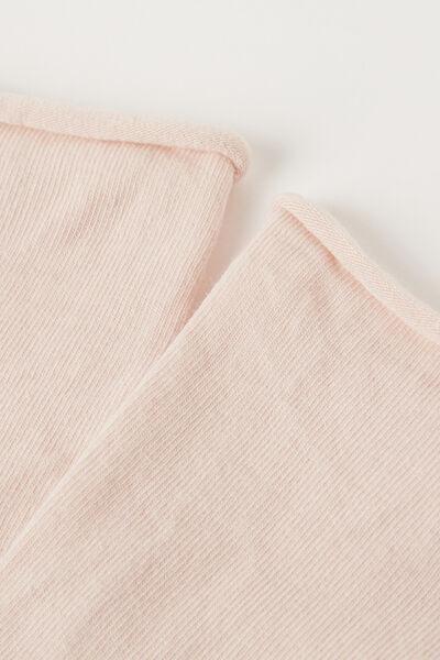 Pink Non-Elastic Cotton Ankle Socks, , large image number 2