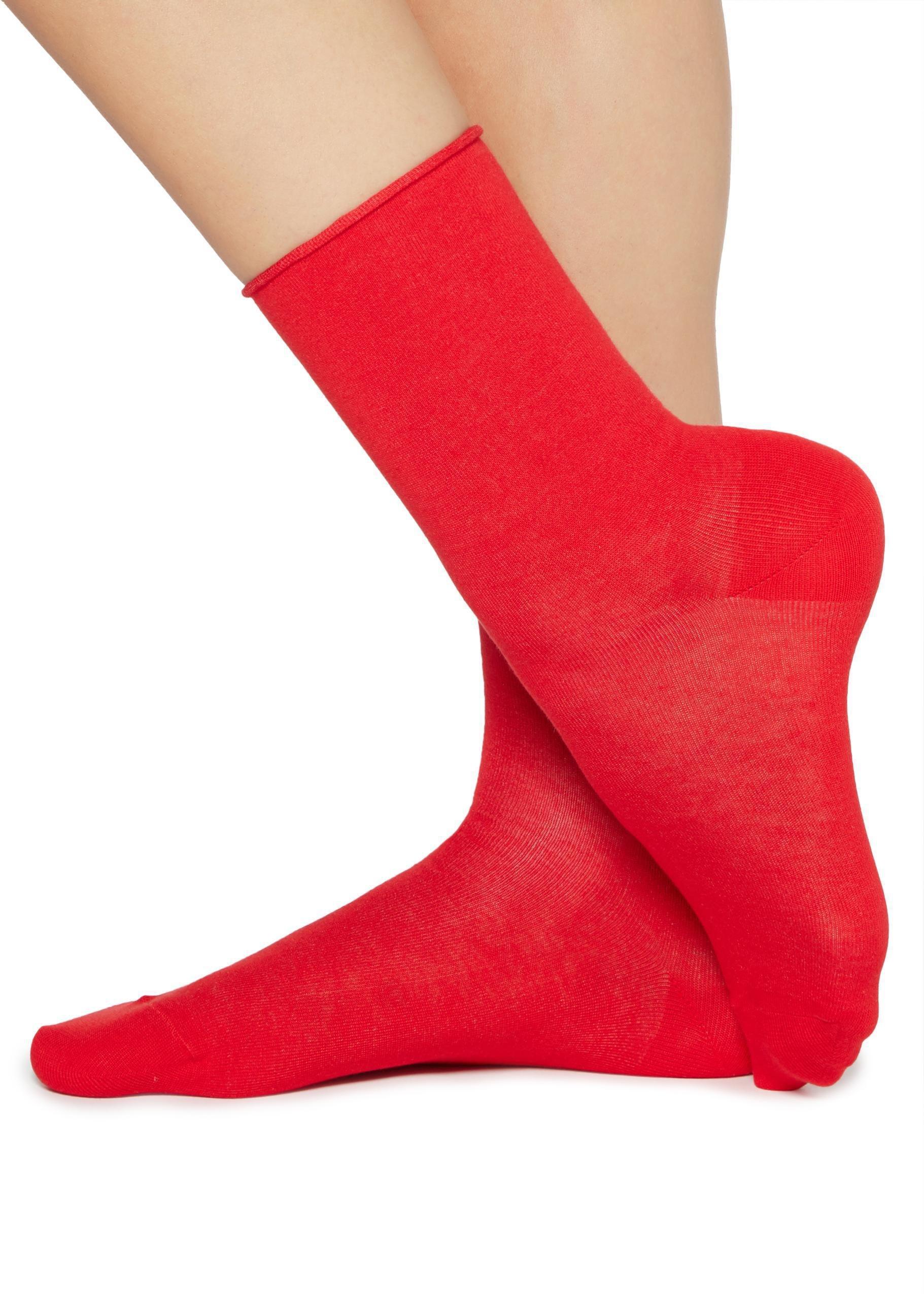 Pink Non-Elastic Ankle Socks, , large image number 0