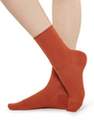 Cinnamon Non-Elastic Cotton Ankle Socks