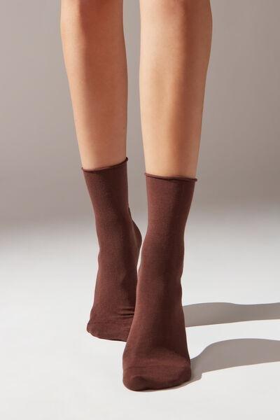 Non-Elastic Cotton Ankle Socks - Calzedonia