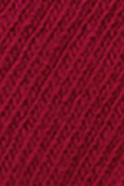 Red Short Ribbed Socks With Wool And Cashmere, 5501_613D, medium