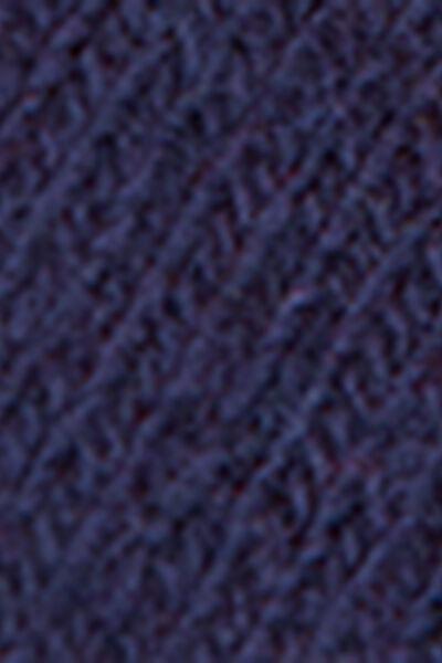 Purple Short Ribbed Socks With Wool And Cashmere, 5501_616D, large image number 2