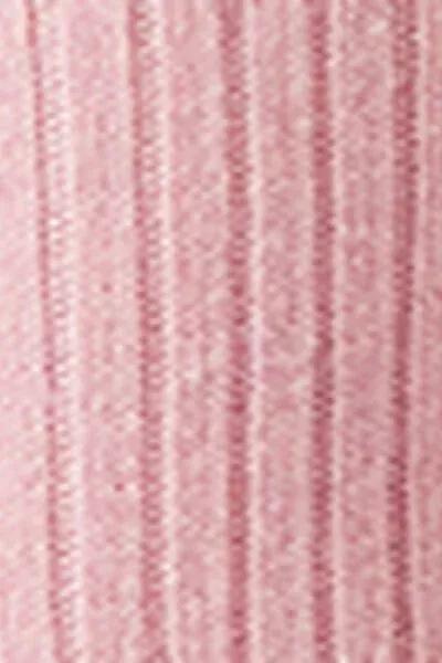 Pink Short Ribbed Socks With Wool And Cashmere, 5501_620D, large image number 2