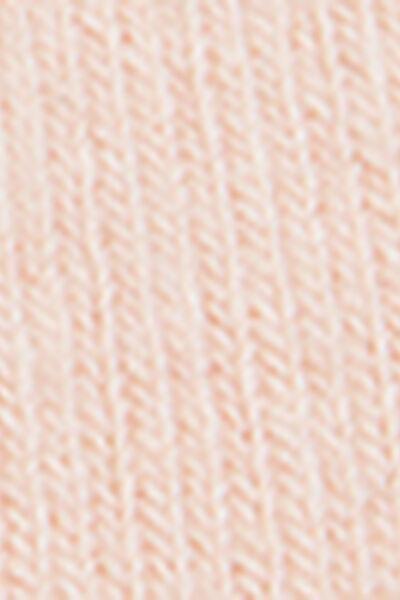 Pink Short Ribbed Socks, No Colour, large image number 2