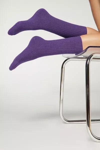 Purple Long Socks, 5501_9608, medium
