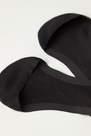 Calzedonia - Black Side Cut Invisible Socks, Women