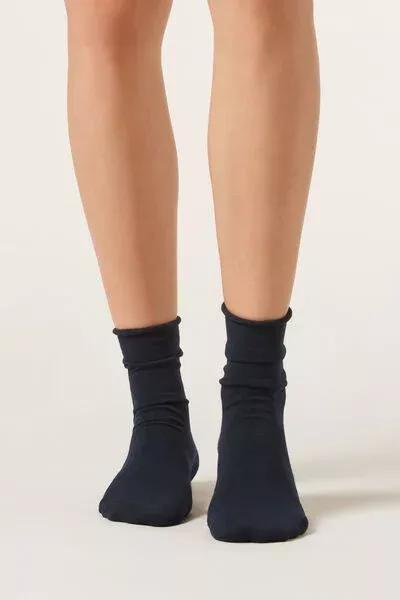 Navy Ankle Socks, Blue, large image number 0