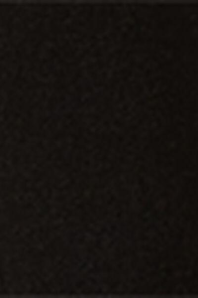 Black Cashmere Ankle Socks, Black, large image number 3